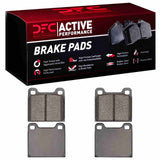 Dynamic Friction 1961-2004 Alfa Romeo Alfeta Front/Rear Active Performance Pads - Low Metallic by Dynamic Friction Company 1115-0031-00