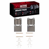 Dynamic Friction 1967-1991 Mercedes-Benz 230SL Rear Active Performance Pads and Hardware Kit by Dynamic Friction Company 1115-0031-05