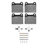 Dynamic Friction 1967-1991 Mercedes-Benz 350SD Rear Active Performance Pads and Hardware Kit by Dynamic Friction Company 1115-0031-06