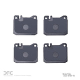 Dynamic Friction 1979-1991 Mercedes-Benz 350SD Front Active Performance Pads - Low Metallic by Dynamic Friction Company 1115-0145-10