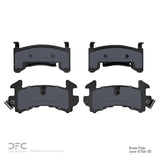 Dynamic Friction 1978-2003 Buick Century Front Active Performance Pads - Low Metallic by Dynamic Friction Company 1115-0154-00