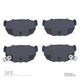 Dynamic Friction 1981-1998 Nissan 200SX Rear Active Performance Pads - Low Metallic by Dynamic Friction Company 1115-0272-00