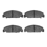 Dynamic Friction 1984-2000 Honda Civic Front Active Performance Pads - Low Metallic by Dynamic Friction Company 1115-0273-00