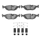 Dynamic Friction 1981-1991 BMW M6 Rear Active Performance Pads and Hardware Kit