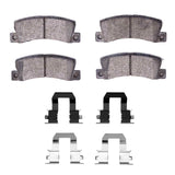 Dynamic Friction 1994-1997 Toyota Celica Rear Active Performance Pads and Hardware Kit by Dynamic Friction Company 1115-0325-04