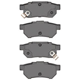 Dynamic Friction 1985-2014 Acura Integra Rear Active Performance Pads - Low Metallic by Dynamic Friction Company 1115-0374-00