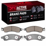 Dynamic Friction 1985-2004 Chevrolet Corvette Front Active Performance Pads - Low Metallic by Dynamic Friction Company 1115-0412-00