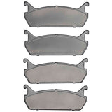 Dynamic Friction 1990-1996 Ford Escort Rear Active Performance Pads - Low Metallic by Dynamic Friction Company 1115-0458-00