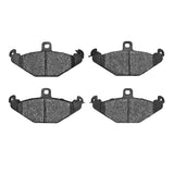 Dynamic Friction 1997-2011 Lotus Exige Rear Active Performance Pads - Low Metallic by Dynamic Friction Company 1115-0491-10