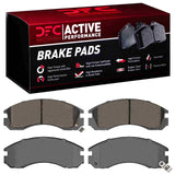Dynamic Friction 1990-2022 Dodge Stealth Front Active Performance Pads - Low Metallic by Dynamic Friction Company 1115-0530-00