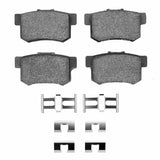 Dynamic Friction 1987-2022 Acura CSX Rear Active Performance Pads and Hardware Kit by Dynamic Friction Company 1115-0537-01