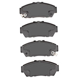 Dynamic Friction 1993-2001 Acura Integra Front Active Performance Pads - Low Metallic by Dynamic Friction Company 1115-0617-00