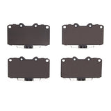 Dynamic Friction 1989-1996 Nissan 300ZX Front Active Performance Pads - Low Metallic by Dynamic Friction Company 1115-0647-00