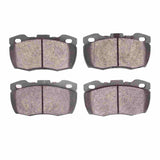 Dynamic Friction 1993-2016 Land Rover Defender (Mexico) Front Active Performance Pads - Low Metallic by Dynamic Friction Company 1115-0671-00