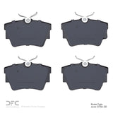 Dynamic Friction 1996-1997 Volkswagen EuroVan Rear Active Performance Pads - Low Metallic by Dynamic Friction Company 1115-0706-00