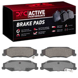 Dynamic Friction 1997-2013 Cadillac XLR Rear Active Performance Pads - Low Metallic by Dynamic Friction Company 1115-0732-00