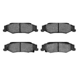 Dynamic Friction 1997-2013 Cadillac XLR Rear Active Performance Pads - Low Metallic by Dynamic Friction Company 1115-0732-00