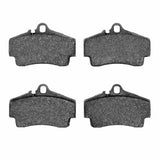 Dynamic Friction 1997-2012 Porsche 911 Rear Active Performance Pads - Low Metallic by Dynamic Friction Company 1115-0738-00