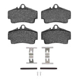Dynamic Friction 1997-2012 Porsche Boxster Rear Active Performance Pads and Hardware Kit by Dynamic Friction Company 1115-0738-01