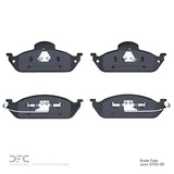Dynamic Friction 1998-2005 Mercedes-Benz ML320 Front Active Performance Pads - Low Metallic by Dynamic Friction Company 1115-0760-00