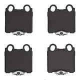Dynamic Friction 1998-2010 Lexus GS430 Rear Active Performance Pads - Low Metallic by Dynamic Friction Company 1115-0771-00