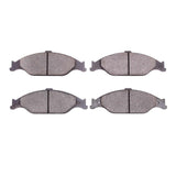 Dynamic Friction 1999-2004 Ford Mustang Front Active Performance Pads - Low Metallic by Dynamic Friction Company 1115-0804-00