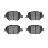 Dynamic Friction 2000-2010 Scion TC Front Active Performance Pads - Low Metallic by Dynamic Friction Company 1115-0817-00