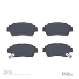 Dynamic Friction 2000-2015 FAW F5 (Mexico) Front Active Performance Pads - Low Metallic by Dynamic Friction Company 1115-0822-00