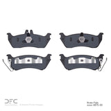 Dynamic Friction 1998-2005 Mercedes-Benz ML430 Rear Active Performance Pads - Low Metallic by Dynamic Friction Company 1115-0875-00