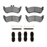 Dynamic Friction 1998-2005 Mercedes-Benz ML430 Rear Active Performance Pads and Hardware Kit by Dynamic Friction Company 1115-0875-01