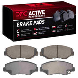 Dynamic Friction 2002-2021 Acura ILX Front Active Performance Pads - Low Metallic by Dynamic Friction Company 1115-0914-00