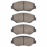 Dynamic Friction 2002-2021 Acura ILX Front Active Performance Pads - Low Metallic by Dynamic Friction Company 1115-0914-00