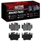 Dynamic Friction 1998-2005 Porsche 911 Rear/Front Active Performance Pads - Low Metallic by Dynamic Friction Company 1115-0917-00