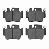 Dynamic Friction 1998-2005 Porsche 911 Rear/Front Active Performance Pads - Low Metallic by Dynamic Friction Company 1115-0917-00