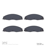 Dynamic Friction 2003-2008 Cadillac CTS Front Active Performance Pads - Low Metallic by Dynamic Friction Company 1115-0921-00