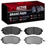 Dynamic Friction 2002-2012 Saab 9-2X Front Active Performance Pads - Low Metallic by Dynamic Friction Company 1115-0929-00