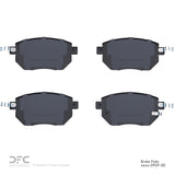 Dynamic Friction 2003-2011 Infiniti FX45 Front Active Performance Pads - Low Metallic by Dynamic Friction Company 1115-0969-00