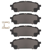 Dynamic Friction 2003-2008 Saab 9-2X Rear Active Performance Pads - Low Metallic by Dynamic Friction Company 1115-1004-00