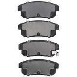 Dynamic Friction 2004-2011 Mazda RX-8 Rear Active Performance Pads - Low Metallic by Dynamic Friction Company 1115-1008-00
