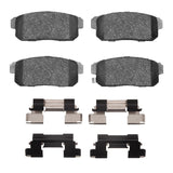 Dynamic Friction 2004-2011 Mazda RX-8 Rear Active Performance Pads and Hardware Kit by Dynamic Friction Company 1115-1008-01