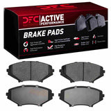 Dynamic Friction 2004-2011 Mazda RX-8 Front Active Performance Pads - Low Metallic by Dynamic Friction Company 1115-1009-00