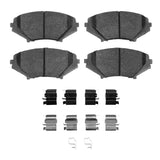 Dynamic Friction 2004-2011 Mazda RX-8 Front Active Performance Pads and Hardware Kit by Dynamic Friction Company 1115-1009-01