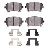 Dynamic Friction 2003-2018 Audi A6 Quattro Rear Active Performance Pads and Hardware Kit by Dynamic Friction Company 1115-1018-01