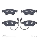 Dynamic Friction 2004-2011 Audi A6 Quattro Front Active Performance Pads - Low Metallic by Dynamic Friction Company 1115-1024-00