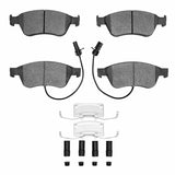 Dynamic Friction 2004-2011 Audi A8 Front Active Performance Pads and Hardware Kit by Dynamic Friction Company 1115-1024-01