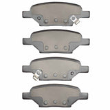 Dynamic Friction 2004-2012 Chevrolet Malibu Rear Active Performance Pads - Low Metallic by Dynamic Friction Company 1115-1033-00