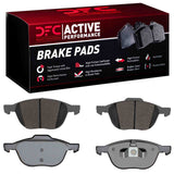 Dynamic Friction 2004-2022 Ford C-Max Front Active Performance Pads - Low Metallic by Dynamic Friction Company 1115-1044-00