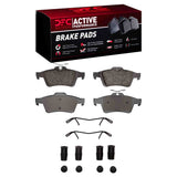 Dynamic Friction 2003-2020 Mazda 3 Rear Active Performance Pads and Hardware Kit by Dynamic Friction Company 1115-1095-02