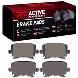 Dynamic Friction 2000-2021 Audi A6 (USA/Canada) Rear Active Performance Pads - Low Metallic by Dynamic Friction Company 1115-1108-00
