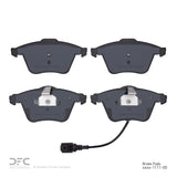 Dynamic Friction 2008-2015 Audi TT Quattro Front Active Performance Pads - Low Metallic by Dynamic Friction Company 1115-1111-00